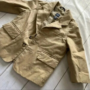 NWT BABY Gap khaki Unisex jacket toddler2 years